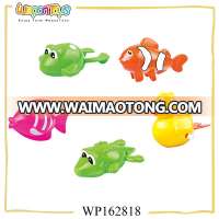 cheap plastic bath toy set wind up swimming bath toy fishing for baby